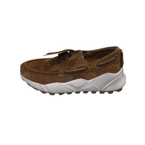 Scarpa stringata Uomo scamosciata Cognac Voile Blanche- Francavilla Moda